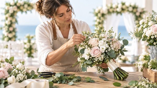 Curso de realización de composiciones nupciales